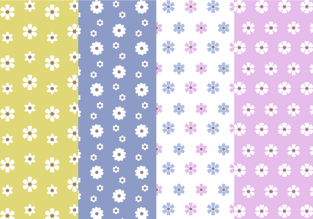 Flower Pattern Vector Art, Icons, and Graphics for Free Download