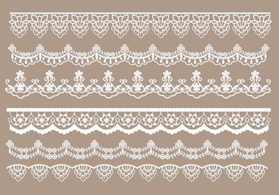 Lace Border Vector Art, Icons, and Graphics for Free Download