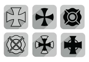 Maltese Cross Vectors