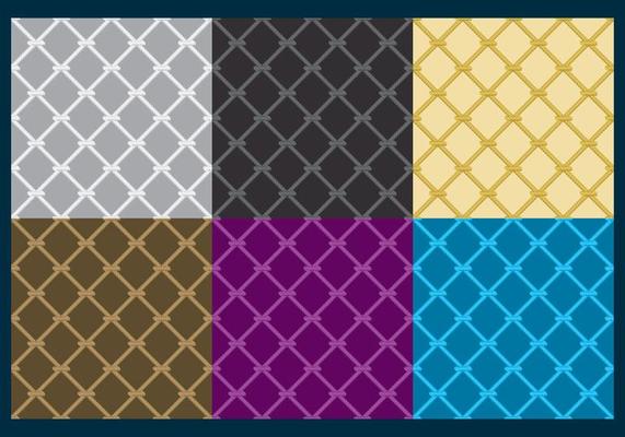 Fishing Net Texture Vectors