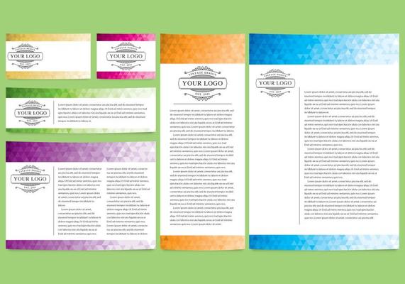 Templates Triangle Design