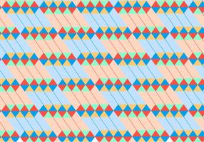 Abstract Red Geometric Pattern Vector