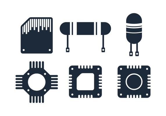 Electronics Chip Icon