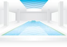 Piscina interior vector