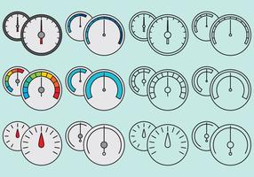 Line Tachometers vector