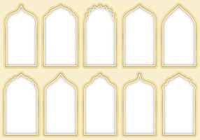 Puertas de Arabesque vector