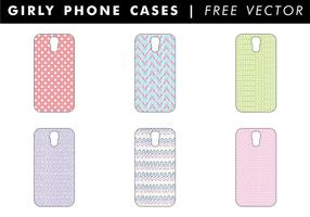 Girly Phone Cases Free Vector