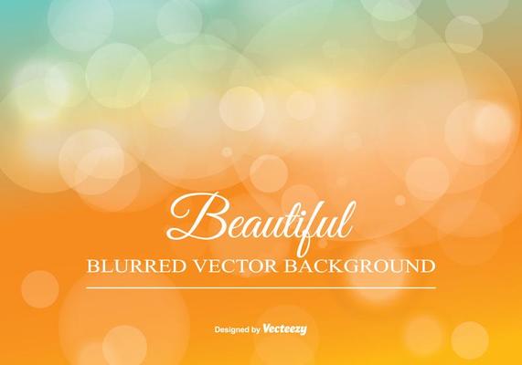 Blurred Bokeh Background Illustration