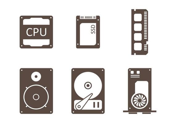 CPU Minimalist Icon