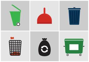 Garbage Vector Icons