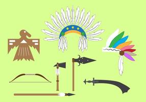 Vector Set of Indian Objects and Elements