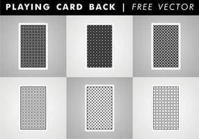 Playing Card Back Free Vector