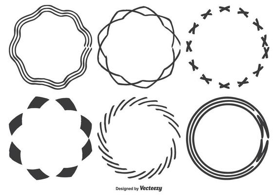 Hand Drawn Frame Shapes