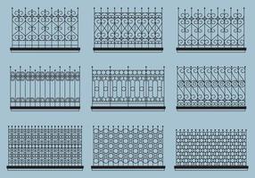 Line Balcony Vectors