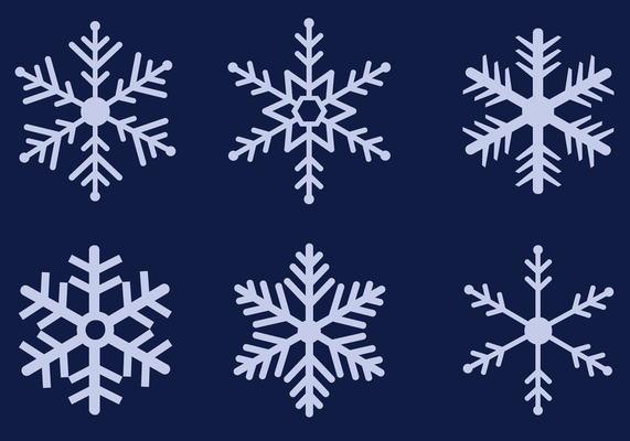 Snowflakes Vector