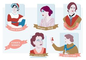 Free Famous Women Vector Background