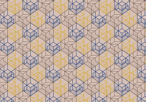 Abstract linear deco pattern background