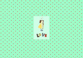 Valentine's day pattern background vector