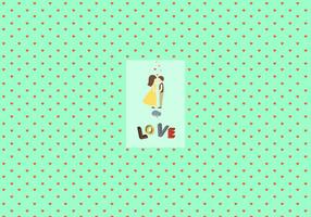 Valentine's day pattern background vector