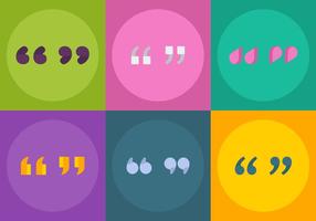 Free Vector Quotation Marks