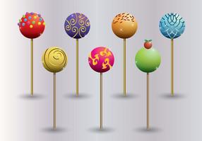 Cake Pops Vector