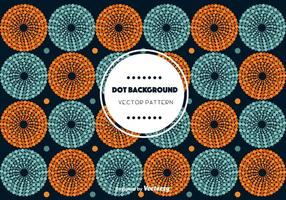 Circle Dot Background Vector