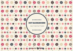 Drawn Dot Background Vector