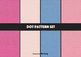 Girly Vector Dot Pattern Set