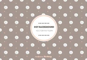 Chocolate Dot Pattern Vector