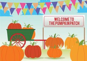 Pumpkin Patch Vector