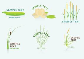 Nature and Swamp Logo Vectors