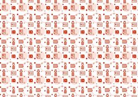 Free Robber and Police Patterns 3 vector