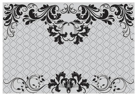 Floral Lace Pattern Royalty Free Vector Image VectorStock