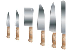 Knife Vector Set