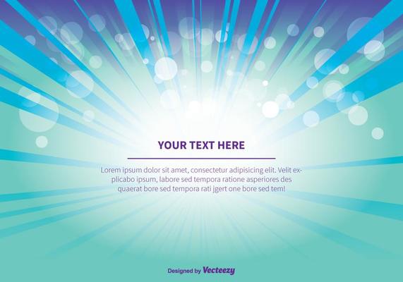 Teal Abstract Background Illustration