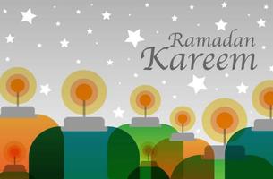 Ramadan Kareem Background vector