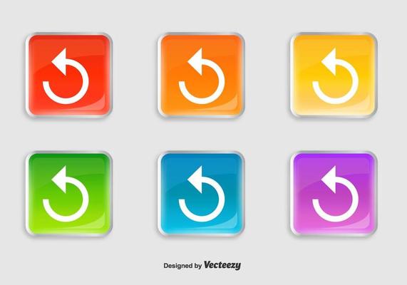 Glossy Replay Icons