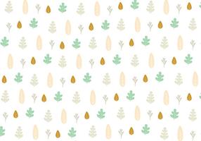 Leaf icon pattern background vector