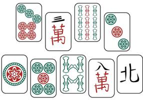 Vectores gratis de Mahjong