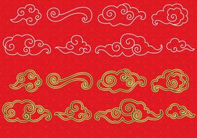 Chinese Cloud Vectors
