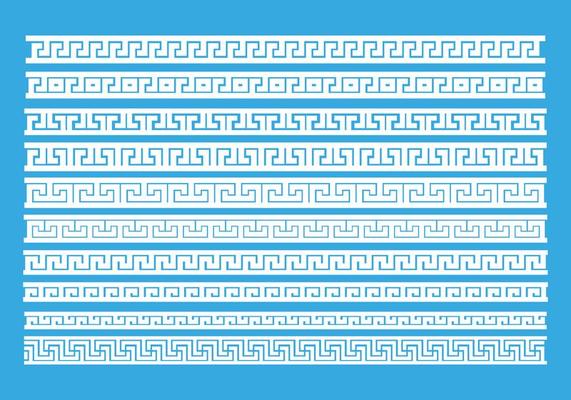 Greek Keys Pattern Vector