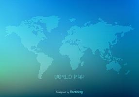 Free Vector Dotted World Map
