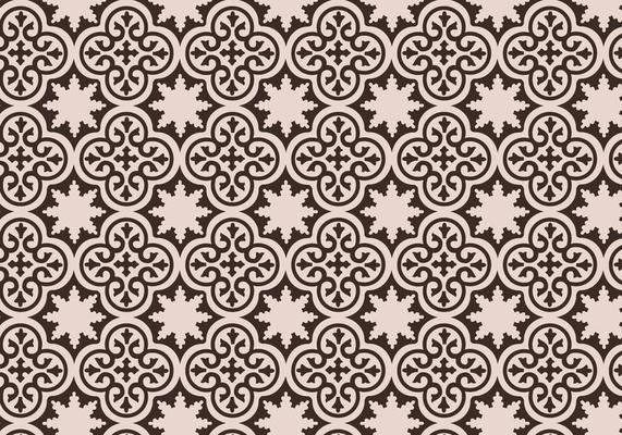 Mauve Moroccan Pattern Background Vector