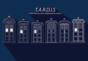 Tardis Simple Vector