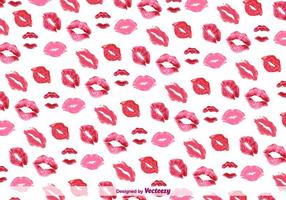 Kiss Background Pattern Vector