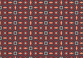 Outline Mosaic Pattern Vector