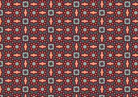 Outline Mosaic Pattern Vector