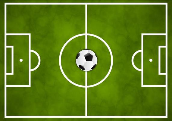 Free Soccer Green Field Vector