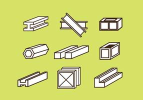 Free Steel Beam Vector Icon