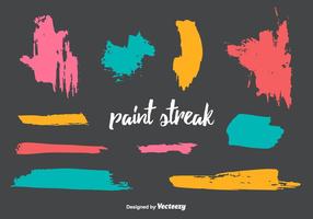 Paint Streak Vector 